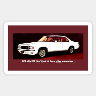 HOLDEN GTS - advert Magnet